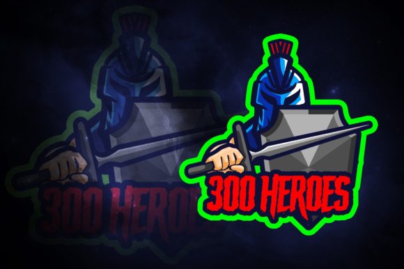 300 Heroes E-Sport Logo: A Perfect Fit for Your Gaming Team