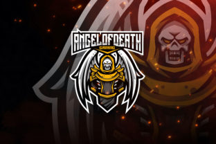Angle of Death Esport Logo Template: A Versatile Design for Your Gaming Brand