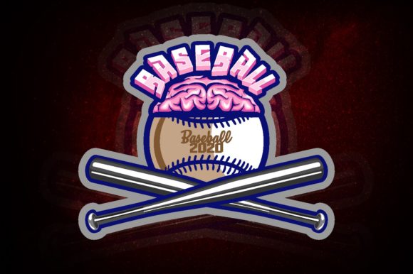 Baseball Brain E-Sport Logo: A Perfect Fit for Your Gaming Team and Brand