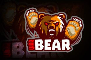 Brow Bear E-Sport Logo: A Versatile and High-Quality Design for Your Gaming Brand
