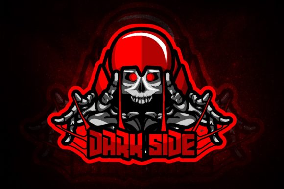 Dark Side Skull E-Sport Logo: A Bold Identity