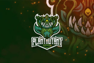 Discover the Versatile Plant Mutant Esport Logo Template