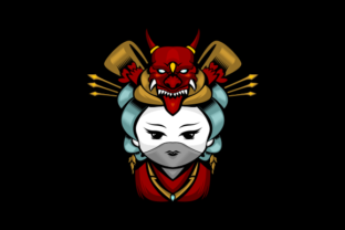 Embracing Elegance and Charm: The Rise of the Cute Geisha Mascot Logo