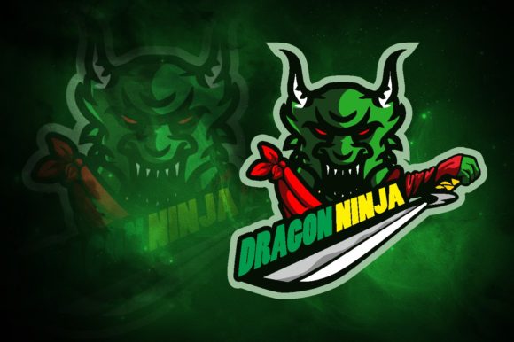 Green Dragon E-Sport Logo: A Versatile Branding Solution