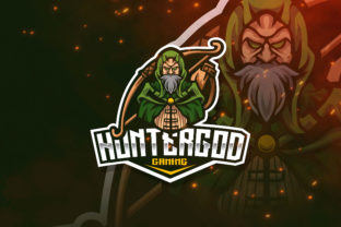 Hunter God Esport Logo Template: A Versatile Branding Solution