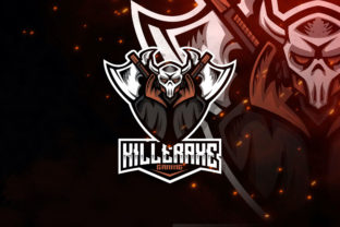 Introducing Killer Axe Esport Logo Template