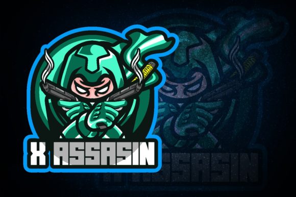 Ninja Assassin E-Sport Logo: Perfect for Your Team