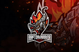 Raptor Warrior Logo for Esport Teams