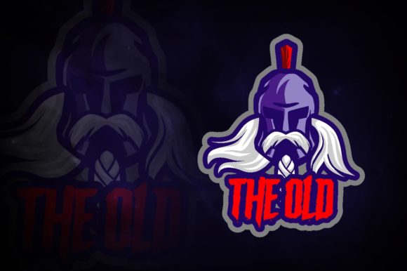 The Old Soldier E-Sport Logo: A Versatile Branding Solution for Your Gaming Team