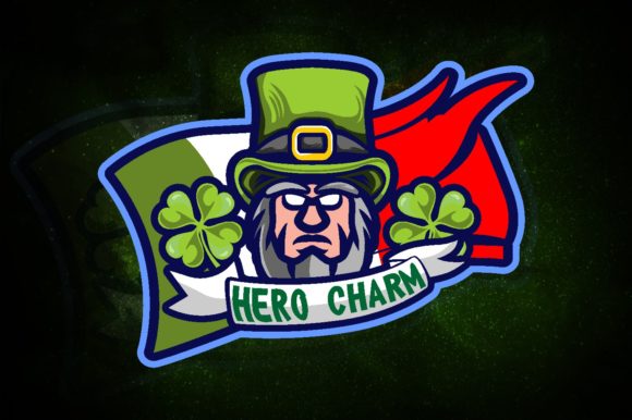 Unleash Your Gaming Team's Potential with the Hero Charm E-Sport Logo