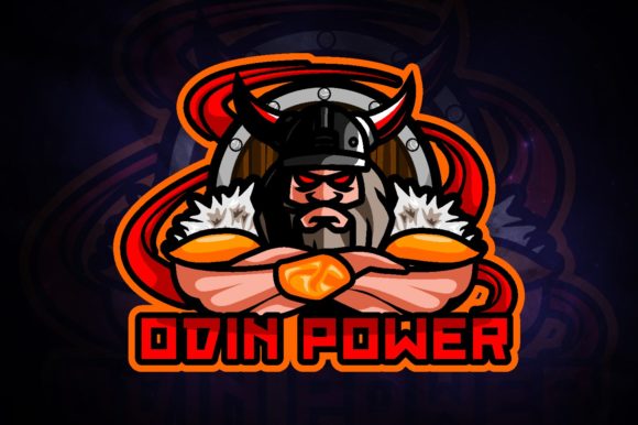 Unleash Your Gaming Team's Potential with the Odin Power E-Sport Logo