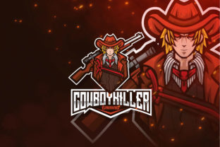 Unleashing Creativity with the Cowboy Killer Esport Logo Template