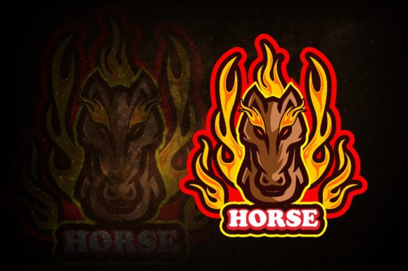 Unleashing the Power of Horse Fire E-Sport Logo for Your Gaming Brand