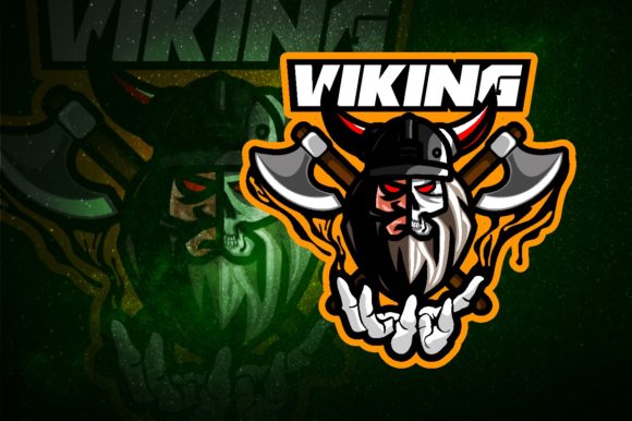 Unlock Your Gaming Team's Potential with the Viking Spirit E-Sport Logo