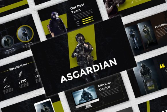 Unlocking Creativity with Presentation Templates - Asgardian