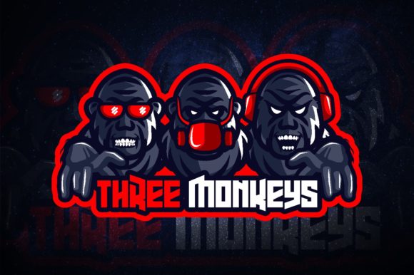 Unlocking the Potential of the Three Monkeys E-Sport Logo