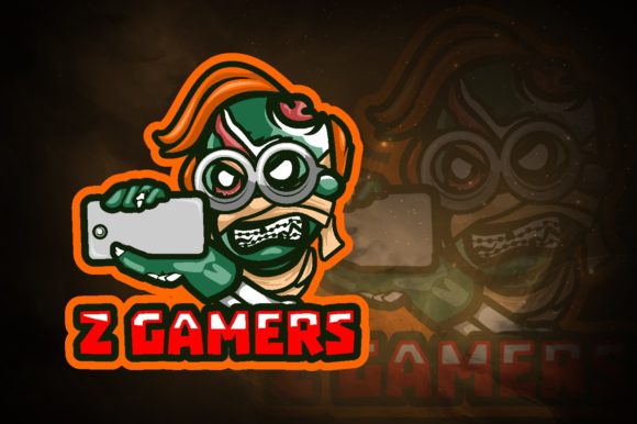 Zombie Gamer E-Sport Logo: A Versatile and Dynamic Branding Solution